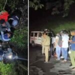 Nainital – पैराफिट पर बैठा पर्यटक अचानक गहरी खाई में गिरा_रिस्की रेस्क्यू…Video